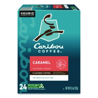 Caribou Coffee Caramel Hideaway K-Cups, Mild Roast, 24/Box (6996)
