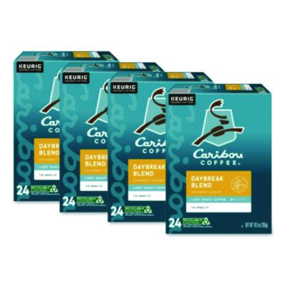 Caribou Coffee Daybreak Morning Blend Coffee K-Cups, 96/Carton (6994CT)