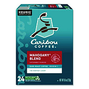 Caribou Coffee Mahogany Coffee K-Cups, 24/ Box (6990)