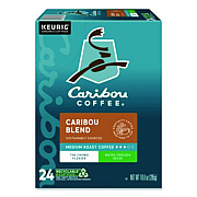 Caribou Coffee Caribou Blend Decaf Coffee K-Cups, 24/Box (6995)