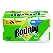 Bounty Select-a-Size Kitchen Roll Paper Towels, 2-Ply, 5.9 x 11, White, 82 Sheets/Double Roll, 12 Rolls/Carton (15705)