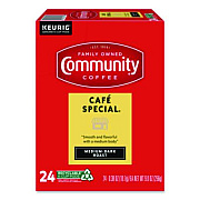 Community Coffee Cafe Special K-Cups, 24/Box (6405CC)