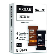 RXBAR Minis Protein Bars, Chocolate Sea Salt and Peanut Butter Chocolate, 0.9 oz Bar, 8/Box (KEE00190)