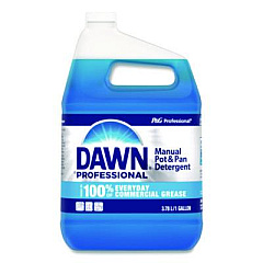 Dawn Professional Manual Pot/Pan Dish Detergent, Original Scent, 1 gal Bottle (57445EA)
