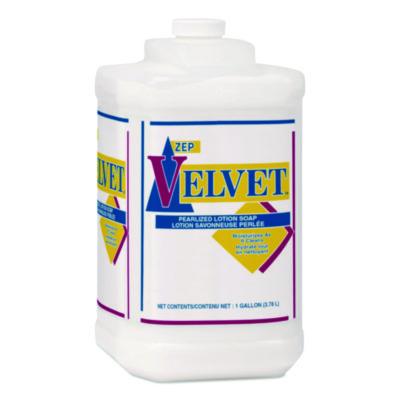 Zep Velvet Lotion Soap, Pleasant Scent, 1 gal Bottle, 4/Carton (95824)