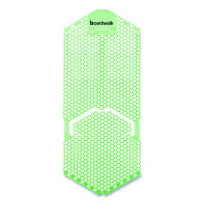 Boardwalk Vertical Urinal Screen, Cucumber Melon Scent, Green, 5.22 oz, 6/Carton (VERUSGR)