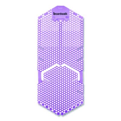 Boardwalk Vertical Urinal Screen, Lavender Scent, Purple, 5.22 oz, 6/Carton (VERUSPUR)