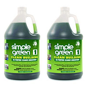 Simple Green Clean Building All-Purpose Cleaner Concentrate, 1 gal Bottle, 2/Carton (11001CT)