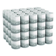 Georgia Pacific Professional Pacific Blue Basic Embossed Bathroom Tissue, Septic Safe, 2-Ply, White, 550 Sheets/Roll, 80 Rolls/Carton (19885)