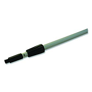Boardwalk Aluminum Extension Pole, 96", Silver/Black (8POLE6)
