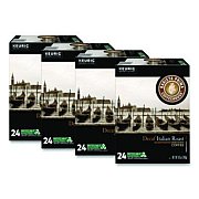 Barista Prima Coffeehouse Decaf Italian Roast Coffee K-Cups, 24/Box, 4 Boxes/Carton (8506CT)