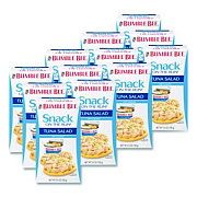 Bumble Bee Snack on the Run Tuna Salad with Crackers, 3.5 oz Pack, 12/Carton (AHF70777)