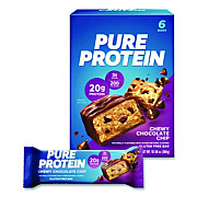 Balance Bar Pure Protein Bar, Chewy Chocolate Chip, 1.76 oz Bar, 6/Box (NRN13353)