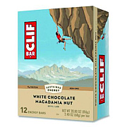 CLIF Bar Energy Bar, White Chocolate Macadamia Nut, 2.4 oz Bar, 12 Bars/Box (CCC161009)