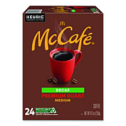 McCafe Premium Roast Decaf K-Cup, 24/BX (7467)