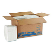 Georgia Pacific Professional Acclaim 1/4 Fold Paper Dinner Napkins, White, 1-Ply, 16 x 16, 500/Pack, 8 Packs/Carton (36202)
