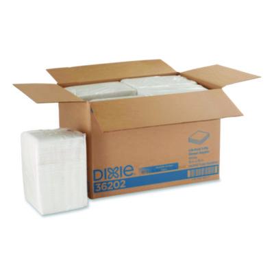 Georgia Pacific Professional Acclaim 1/4 Fold Paper Dinner Napkins, White, 1-Ply, 16 x 16, 500/Pack, 8 Packs/Carton (36202)
