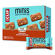 CLIF Bar Energy Bar, Mini Crunchy Peanut Butter, 0.99 oz Bar, 20/Box (CCC36412)