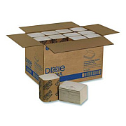 Dixie Interfold Napkin Refills 2-Ply, 6.5 x 5 Folded, Brown, 6,000/Carton (32019)