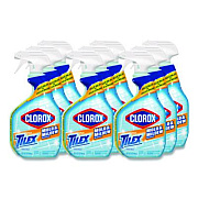 Clorox Mold and Mildew Remover with Bleach, Unscented, 32 oz Spray Bottle, 9/Carton (01234)