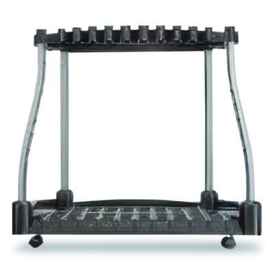 Rubbermaid FastTrack Garage Tool Tower Rack, Plastic, Holds Up to 40 Tools, 38" x 20.5" x 34.4", Black (2140834)