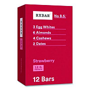 RXBAR Gluten-Free Strawberry Protein Bar, 1.83 oz Bar, 12/Box (KEE00580)