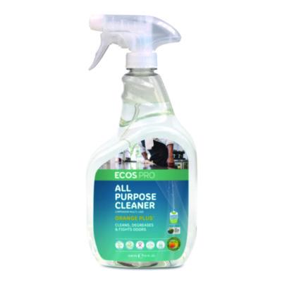 ECOS PRO Orange Plus All-Purpose Cleaner and Degreaser, Citrus Scent, 32 oz Spray Bottle (PL97066)