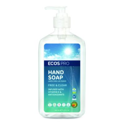 ECOS PRO Liquid Hand Soap, Free and Clear Scent, 17 oz (PL96636)