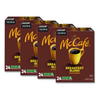 McCafe Breakfast Blend K-Cup, 24/Box, 4 Boxes/Carton (7468CT)