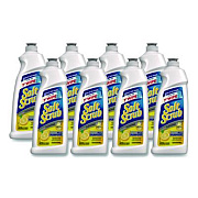 Soft Scrub All Purpose Cleanser, Lemon Scent, 24 oz Bottle, 8/Carton (07224)