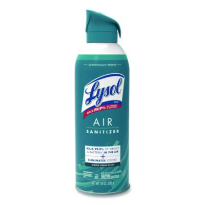 LYSOL Brand Air Sanitizer Spray, Simple Fresh, 10oz Aerosol Spray (99350)