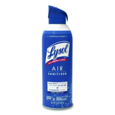LYSOL Brand Air Sanitizer Spray, White Linen Scent, 10 oz Aerosol Spray (99351)