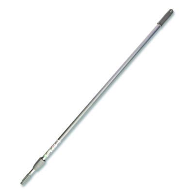 Unger SmartColor TelePole, 48" to 96", Silver/Green (EZ25G)