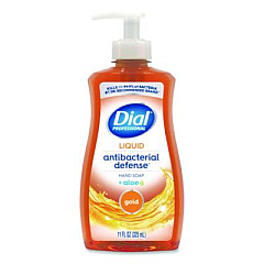 Dial Professional Antibacterial Defense Gold Hand Soap + Aloe, Original Scent, 11 oz (35470EA)