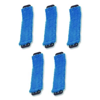 Unger SmartColor MicroMop 15.0, 16", Blue, 5/Carton (MM40B)