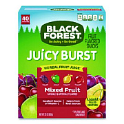 Black Forest Juicy Burst Fruit Flavored Snack, Mixed Fruit, 32 oz, 40/Box (FER47149)