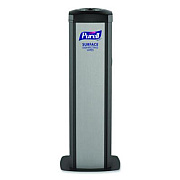 PURELL DS360 High-Capacity Surface Disinfecting Wipes Station, 1,200 Wipe Capacity, 15.5 x 15.5 x 39.6, Graphite (911701SLVSFW)