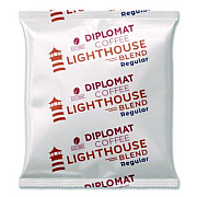 Diplomat Coffee Light House Frac Pack, 2.5 oz, 100/Carton (CLCLH25100R)