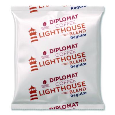 Diplomat Coffee Light House Frac Pack, 2.5 oz, 100/Carton (CLCLH25100R)