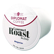 Diplomat Coffee Gourmet DC-Cup, 10 g, 96/Carton (CDCCUPGR9610)