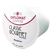 Diplomat Coffee Classic Gourmet DC-Cup, 10 g, 96/Carton (CDCCUPCG9610)