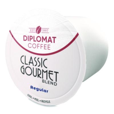 Diplomat Coffee Classic Gourmet DC-Cup, 10 g, 96/Carton (CDCCUPCG9610)