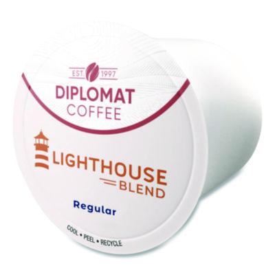 Diplomat Coffee Lighthouse DC-Cup, 10 g, 96/Carton (CDCCUPLH9610)