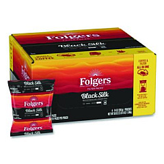 Folgers Coffee Filter Packs, Black Silk, 1.4 oz Pack, 40Packs/Carton (00016)