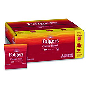 Folgers Classic Roast Ground Coffee Fraction Pack, 0.9 oz Fractional Pack, 36/Carton (06125)