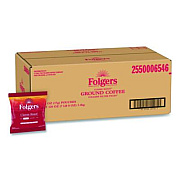 Folgers Classic Roast Ground Coffee Filter Pack, Regular, In-Room Lodging, 0.6 oz, 200/Carton (06546)