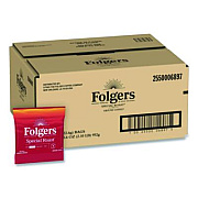 Folgers Special Roast Ground Coffee Fraction Pack, 0.8 oz, 42/Carton (06897)
