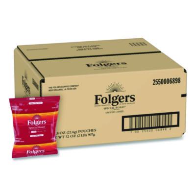 Folgers Coffee Filter Packs, Special Roast, 0.8 oz, 40/Carton (06898)