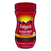 Folgers Classic Roast Instant Coffee, 16 oz Jar (06922)