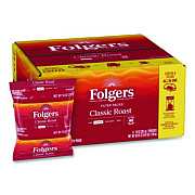 Folgers Coffee Filter Packs, Classic Roast, 1.4 oz Pack, 40/Carton (10117)